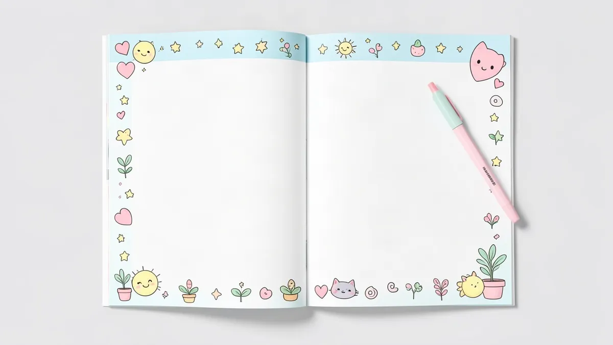 62 niedliche Doodles für Notizen und Planer