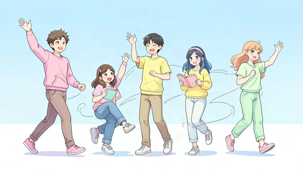 How to Draw People: Easy Method for Poses and Groups