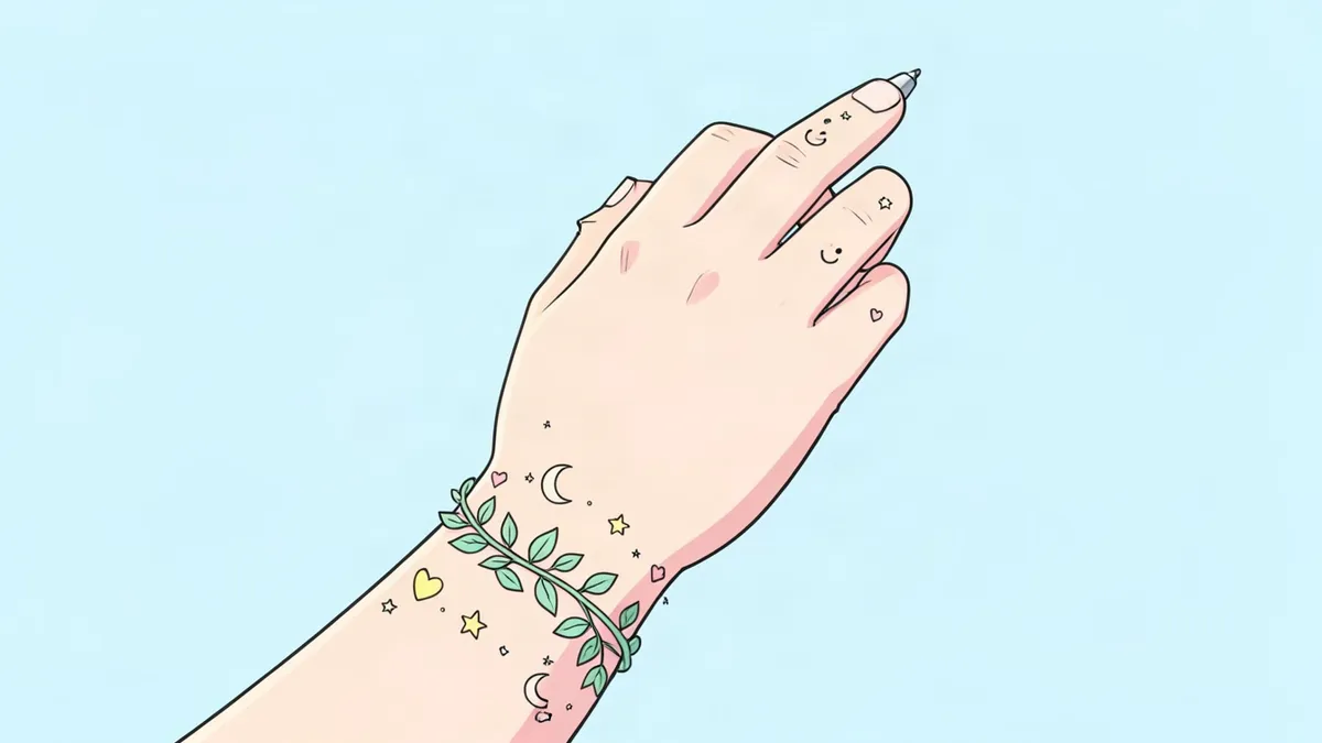 60 Things to Draw on Your Hand, Arm and Wrist